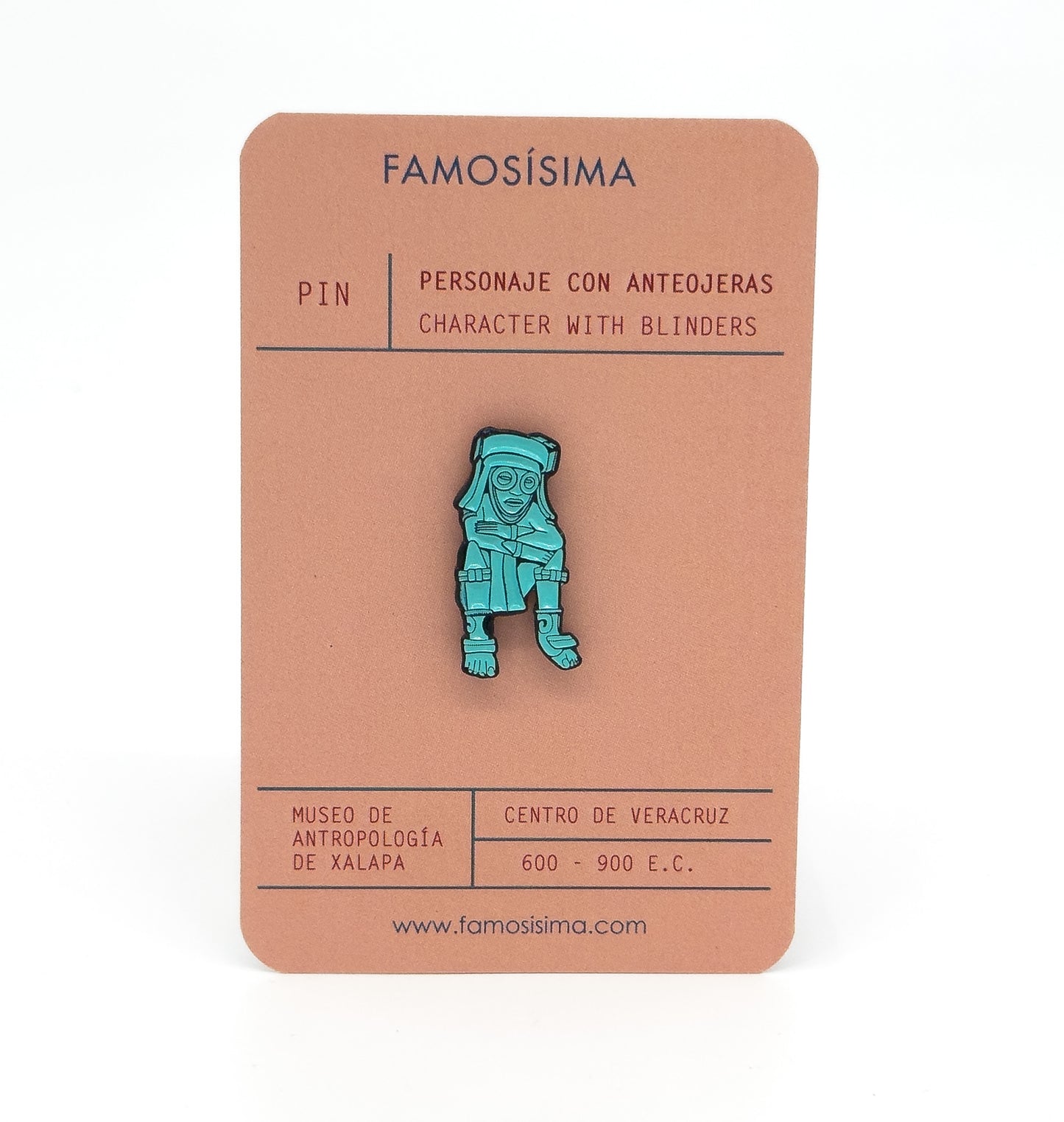 Pin Personaje con Anteojeras