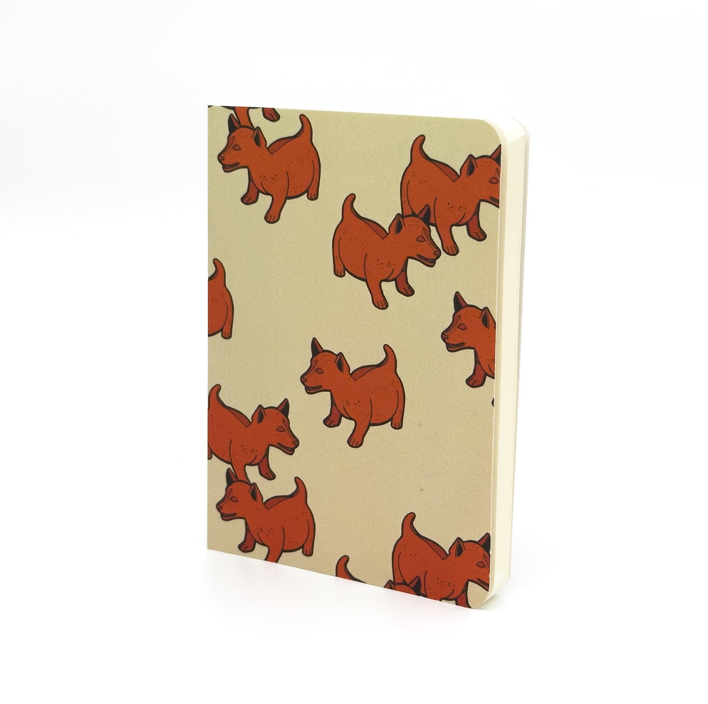 Libreta Perros Beige