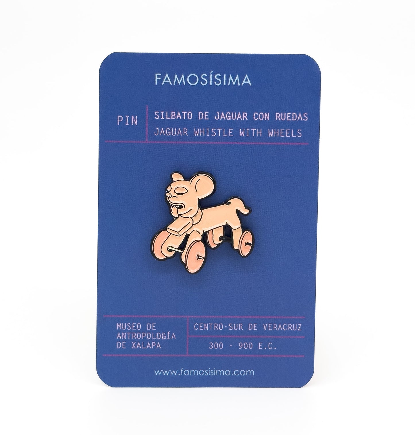 Pin Jaguar con Ruedas