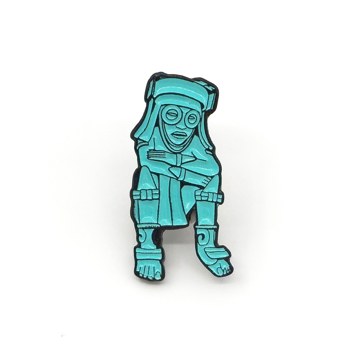 Pin Personaje con Anteojeras