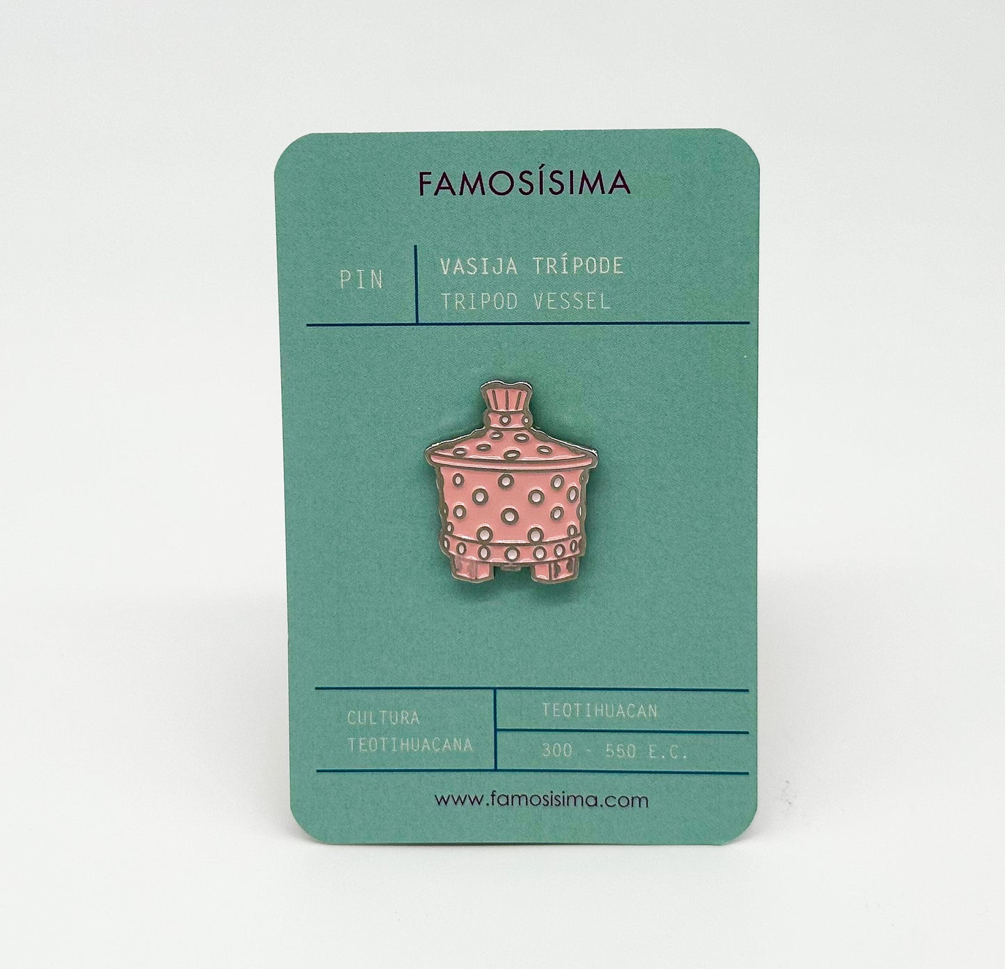 Pin Vasija trípode